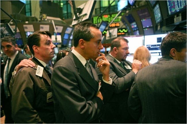 Dow Plunges 680 Points as Recession Is Declared - The New York Times